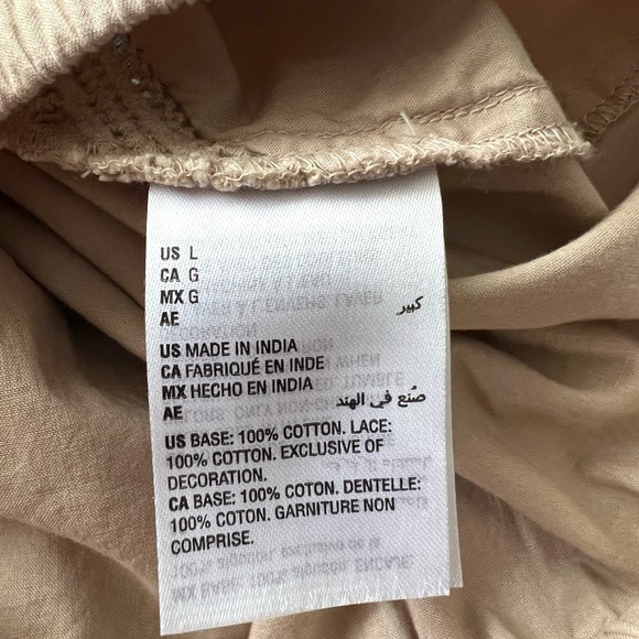 INC pompom eyelet top 100% cotton - Picture 3 of 8